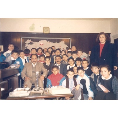 G.Antep Şube 1987 İlk Okulların Bilgisayarları görmek için ziyaretler 