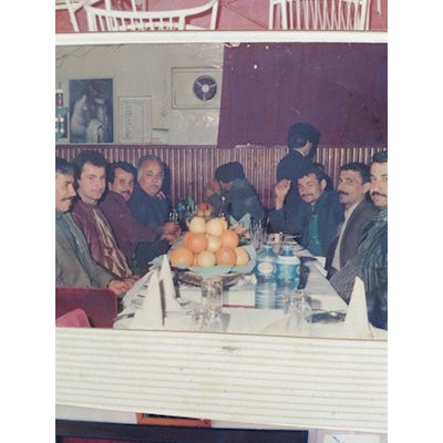 G.Antep.te Bölge Şöförleri ile yemek 1988